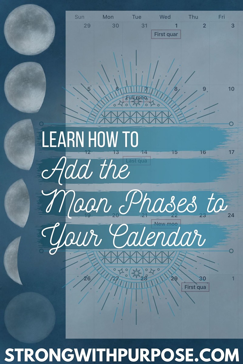 Add Moon Calendar To Google Calendar
