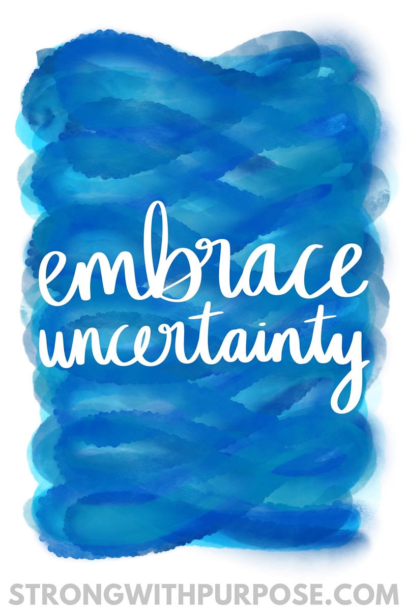 Read more about the article Embrace Uncertainty