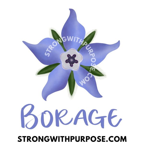 Borage icon - Strong with Purpose